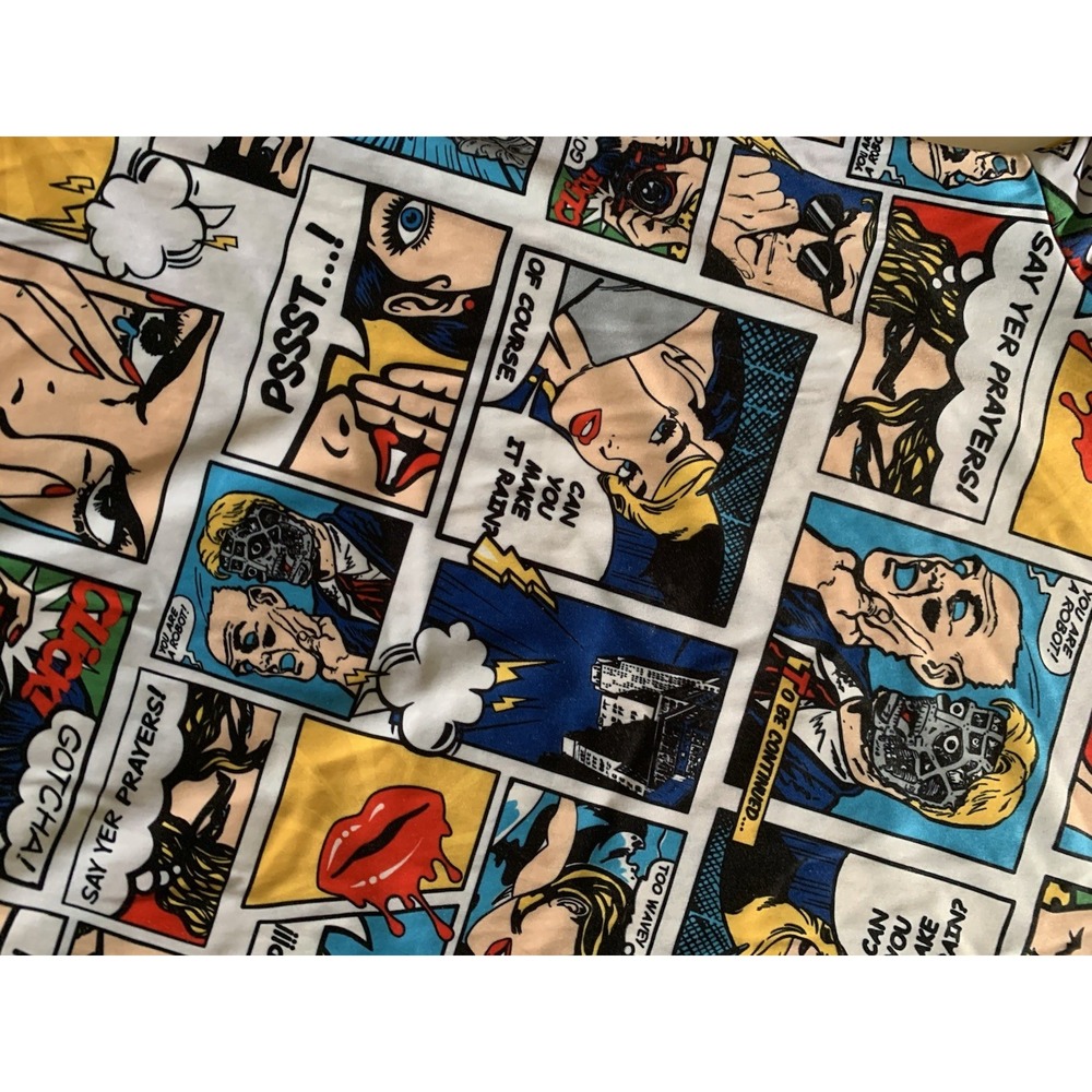 OH SNAP by Drill Clothing Co Pop Art Comic All Over Print T-Shirt Unisex M - Picture 9 of 11
